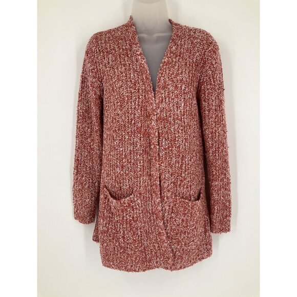 Steve Madden BB Dakota Odette Open Pocket Cardigan pink pockets size small s NWT - Picture 9 of 11